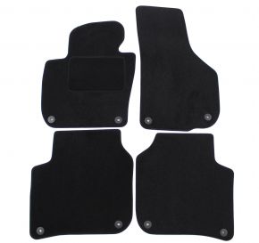 Alfombrillas de coche a medida de moqueta para Skoda Superb 2008-2015 (4 piezas)