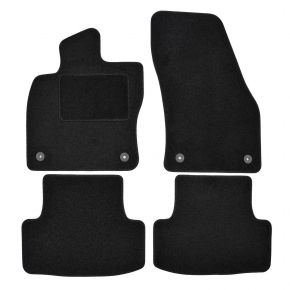 Alfombrillas de coche a medida de moqueta para Skoda Karoq 2017- (4 piezas)
