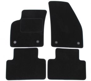 Alfombrillas de coche a medida de moqueta para Volvo S40 2004-2012 (4 piezas)