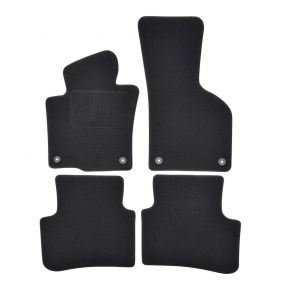 Alfombrillas de coche a medida de moqueta para Volkswagen Passat B7 2011-2014 (4 piezas)