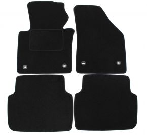 Alfombrillas de coche a medida de moqueta para Volkswagen Touran 2003-2010 (4 piezas)