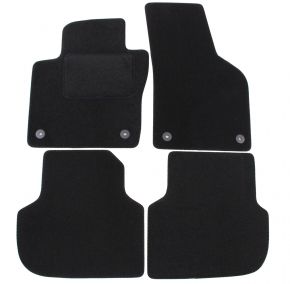 Alfombrillas de coche a medida de moqueta para Volkswagen Jetta 2011-2018 (4 piezas)
