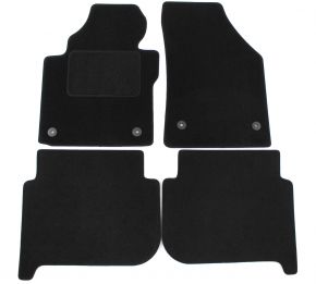 Alfombrillas de coche a medida de moqueta para Volkswagen Touran 2011-2015 (4 piezas)
