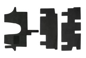 Alfombrillas de coche a medida de moqueta para Volkswagen T6 Multivan 2016- (3 piezas)