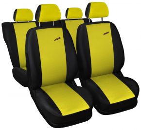 Fundas de asiento universales XR amarillo