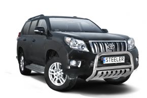 Bullbar delanteros Steeler para Toyota Land Cruiser 150 2010-2013 Modelo S