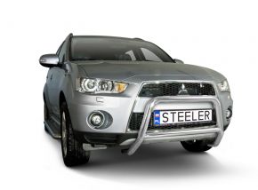 Bullbar delanteros Steeler para Mitsubishi Outlander 2010-2012 Modelo A