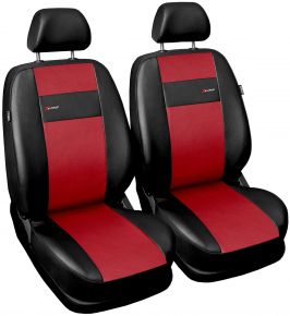 Fundas de asiento universales X-Line rojo