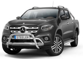 Bullbar delanteros Steeler para MERCEDES X-CLASS 2017- Modelo A