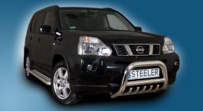 Bullbar delanteros Steeler para Nissan X-Trail 2007-2010 Modelo G