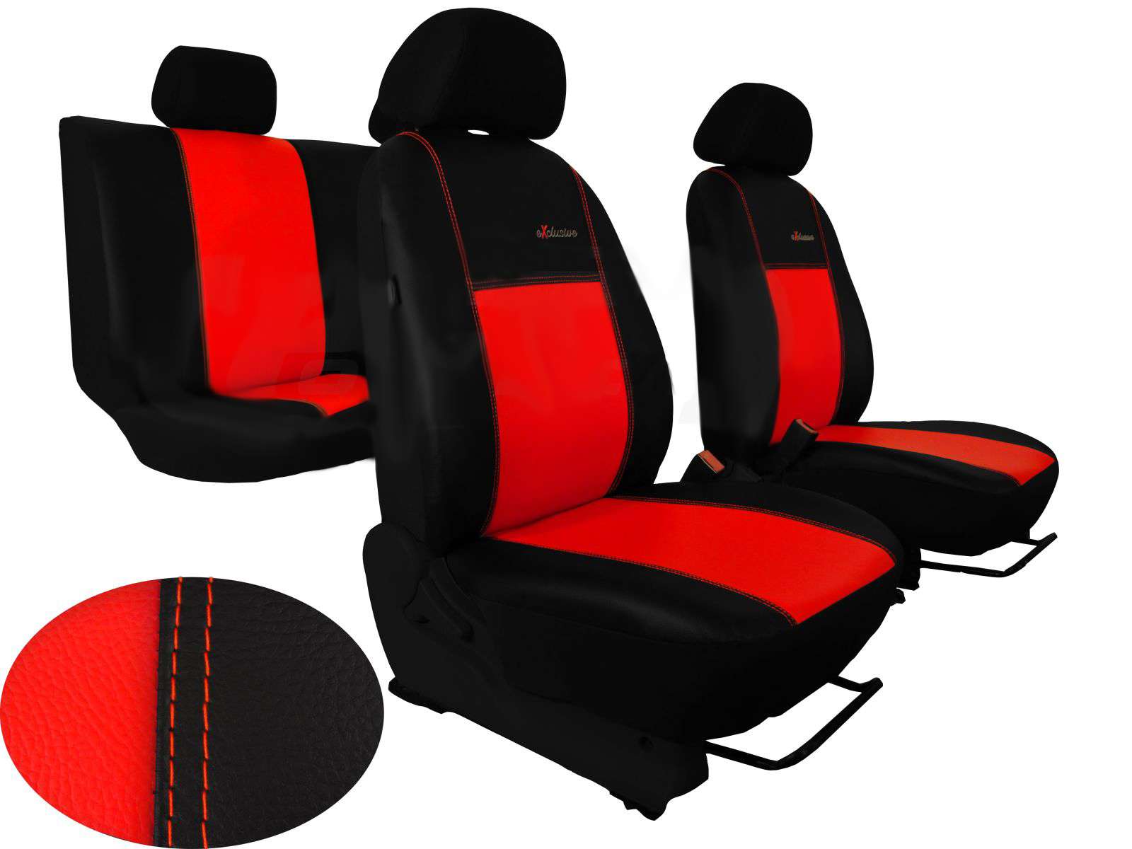  Fundas de asiento a medida Tailor Made 2+1 pre FIAT DUCATO IV  (2014→)