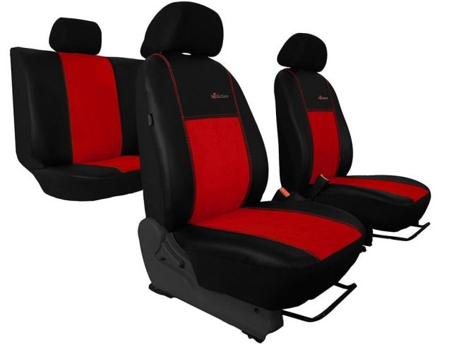 1 p3 Fundas de asiento Duster a medida decoraci/ón para coche acolchado de punto fundas protectoras de asiento de terciopelo ajuste perfecto